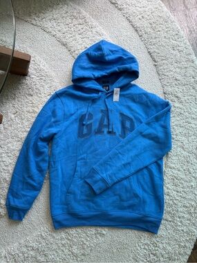 NWT GAP Bright Blue Pullover Hoodie